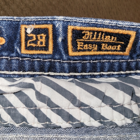 Rock Revival Jillian Easy Boot Jeans Size 6 (28) - Picture 5 of 5